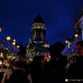 A busy Gendarmenmarkt Christmas market